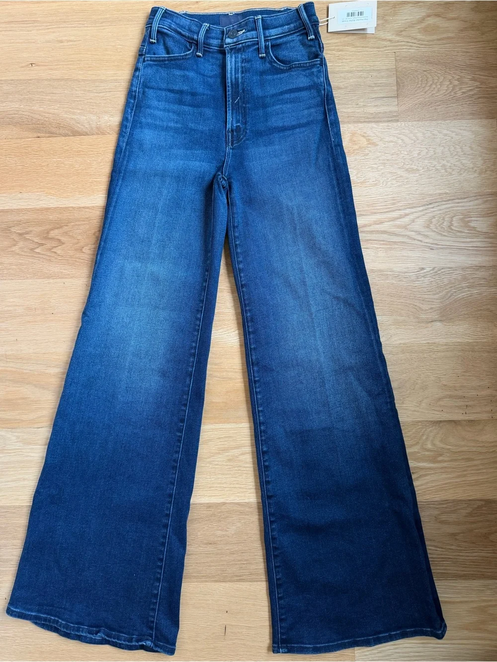 New MOTHER The Hustler Roller Sneak Jean - size 25